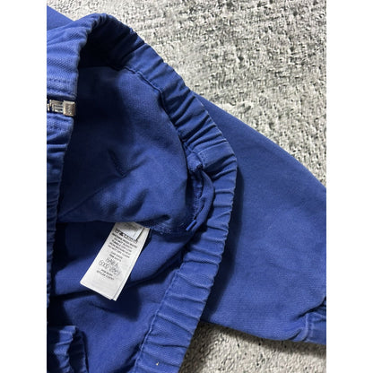 Stussy work jacket unlined canvas blue workwear active