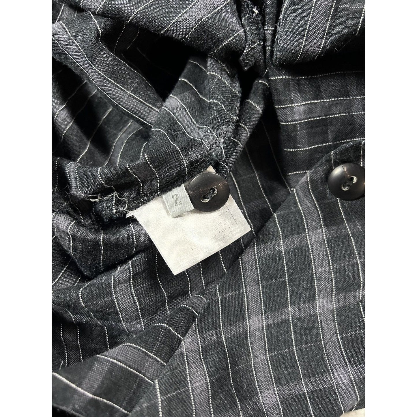 Katharina Hovman shirt black checkered