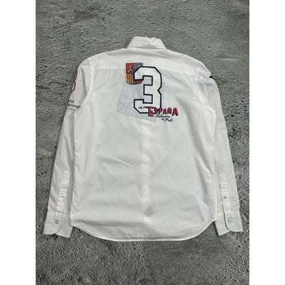 La Martina shirt longsleeve white Chief Keef Polo Spain
