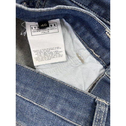 Just Cavalli Geometrical Zipper Pockets Jeans SS2005 Pants