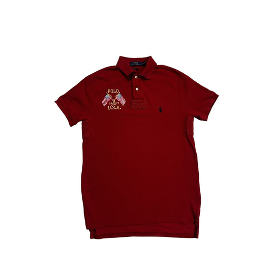 Chief Keef Polo Ralph Lauren vintage red USA