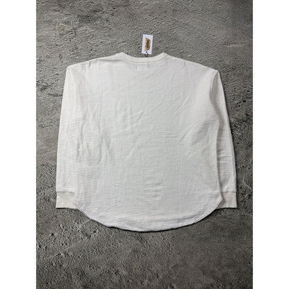 Number (N)ine NN Waffle Longsleeve thermal embroidery