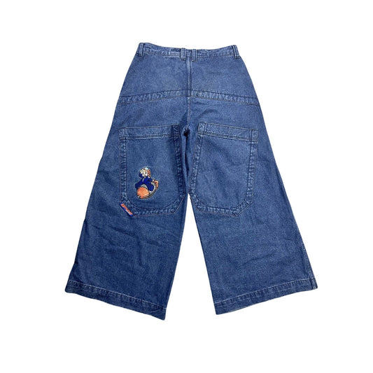 JNCO jeans fat boy baggy denim pants blue