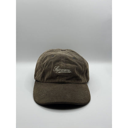 Supreme Loro Piana wool brown cap corduroy