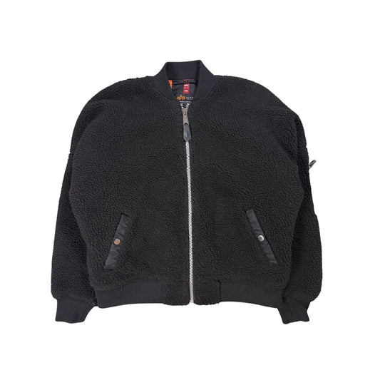 Alpha Industries sherpa bomber jacket