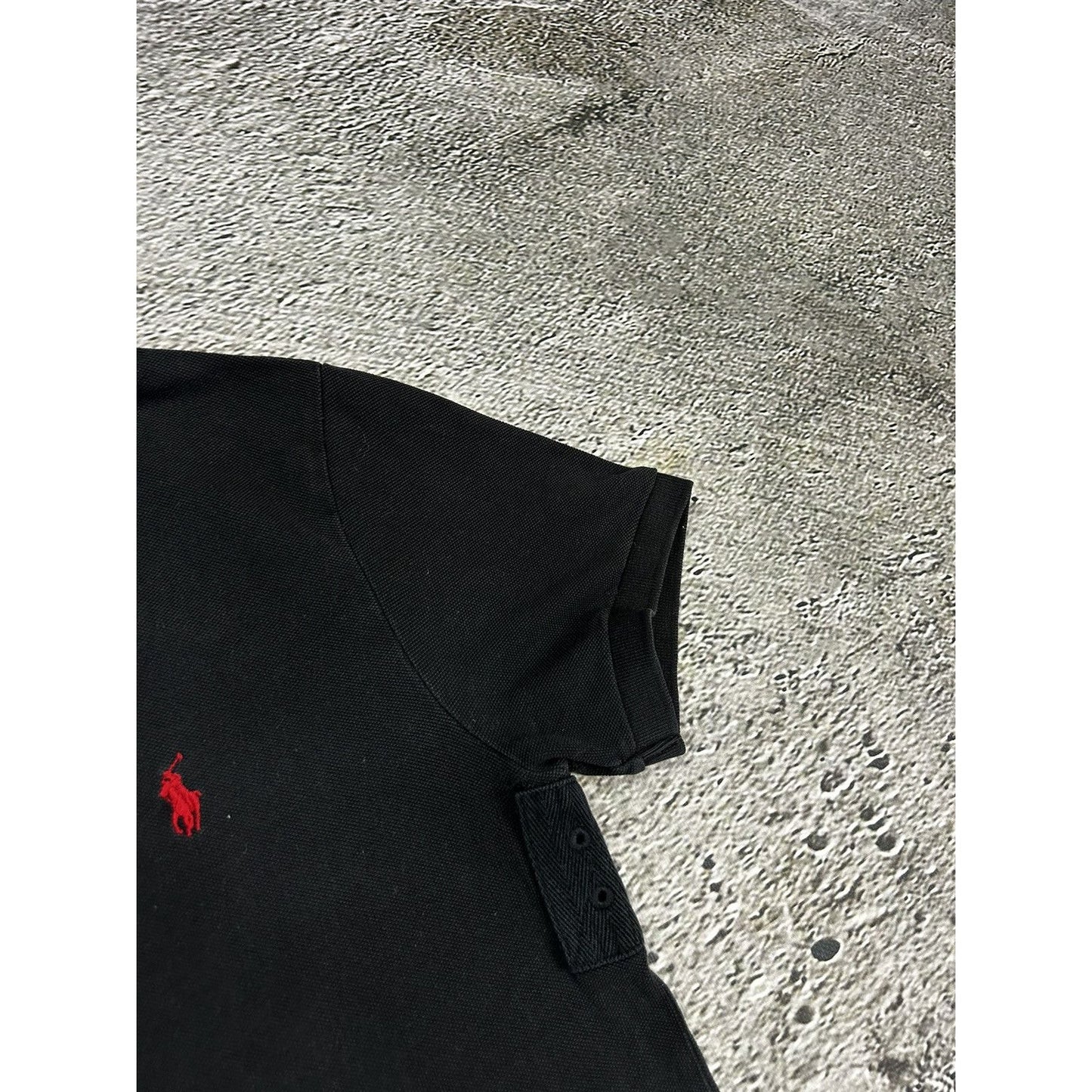 Chief Keef Polo Ralph Lauren vintage black polo USA T-shirt