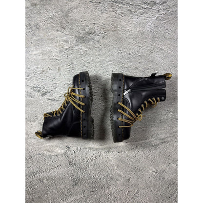Dr. Martens Doc JADON XL LEATHER PLATFORM BOOTS