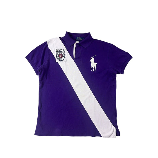 Chief Keef Polo Ralph Lauren purple white stripe