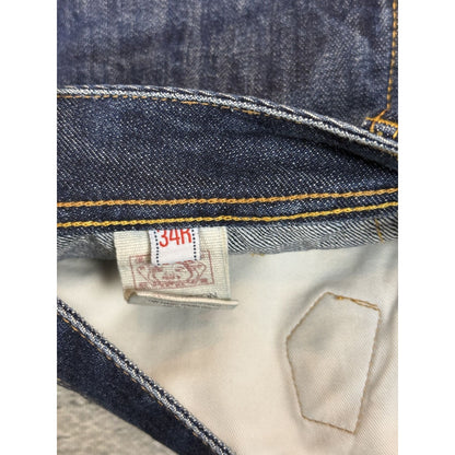 Evisu jeans vintage denim pants cargo blue Y2K