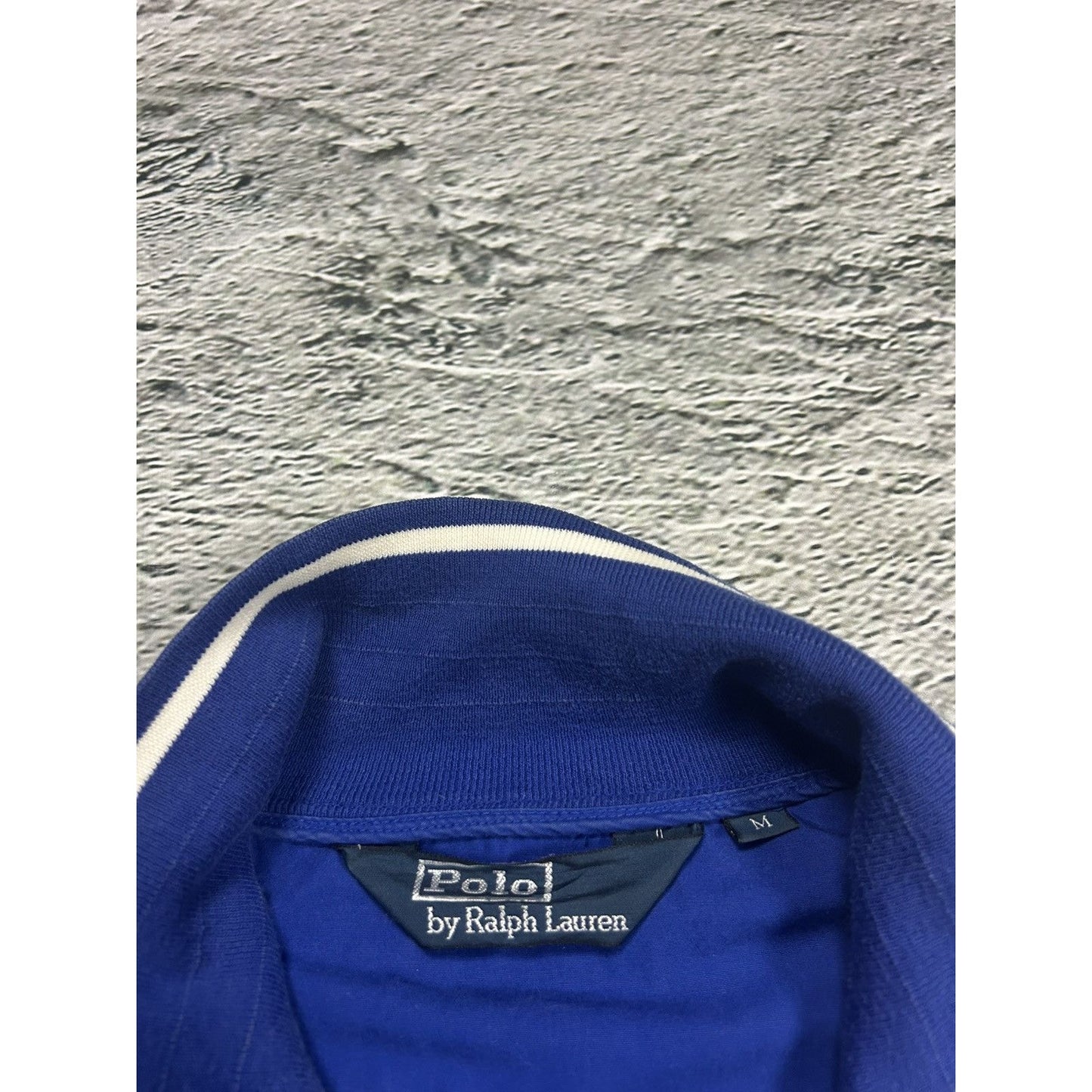 Chief Keef Polo Ralph Lauren bomber jacket Italia blue vtg