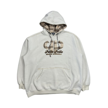 Pelle Pelle hoodie big logo 90s beige sweatshirt