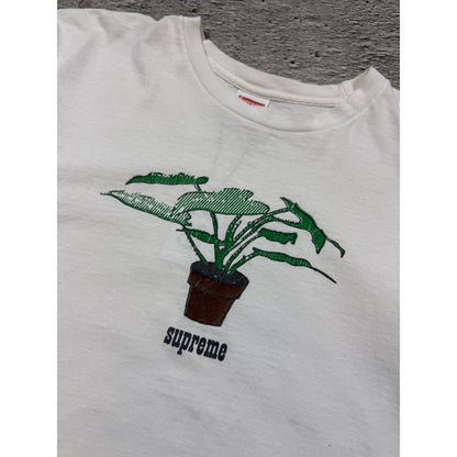Supreme plant tee white FW17