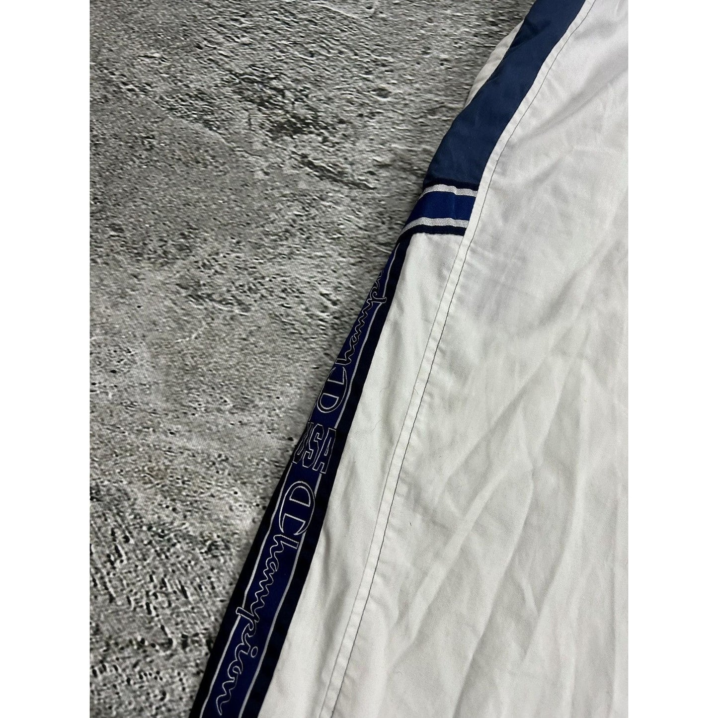 Champion track pants vintage white side stripe