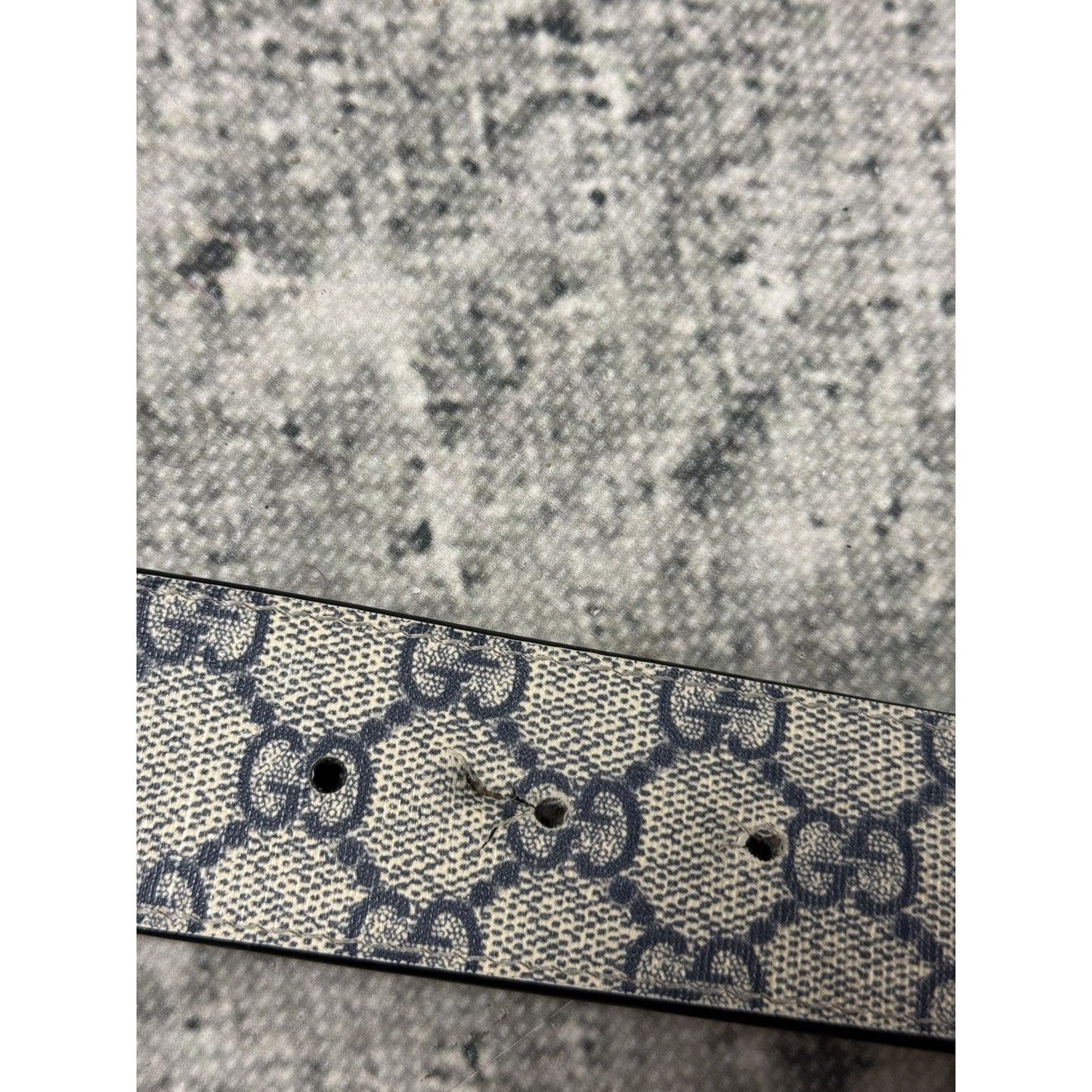 Gucci Belt monogram golden buckle