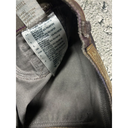 Diesel jeans skinny slim print flowers Y2K grey