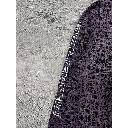 Supreme marble hoodie purple web