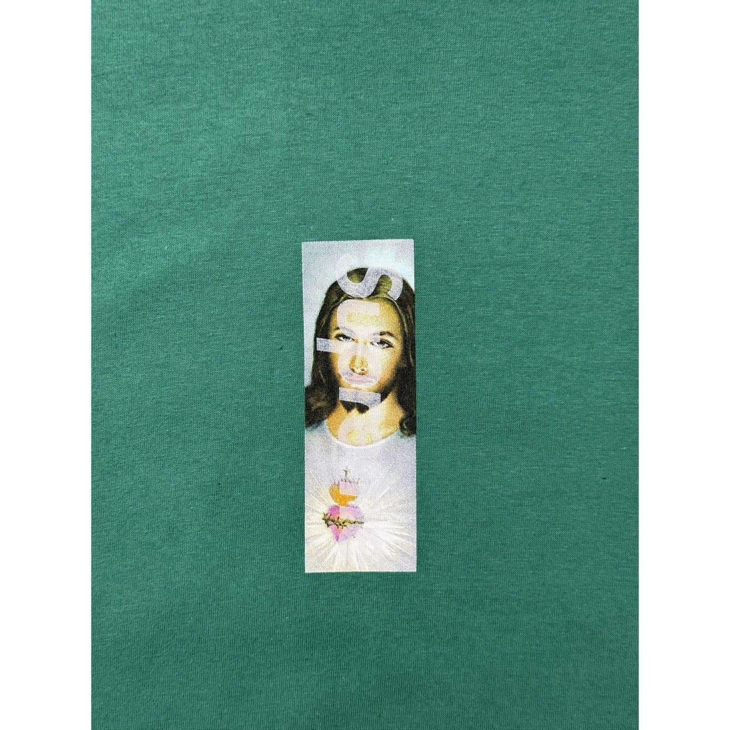Supreme Bogo Prayer Tee green FW26 Jesus box logo