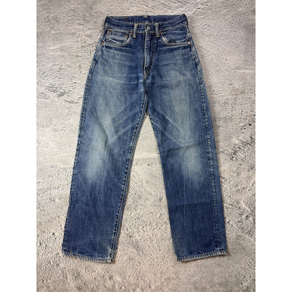 Evisu jeans vintage blue white seagulls baggy
