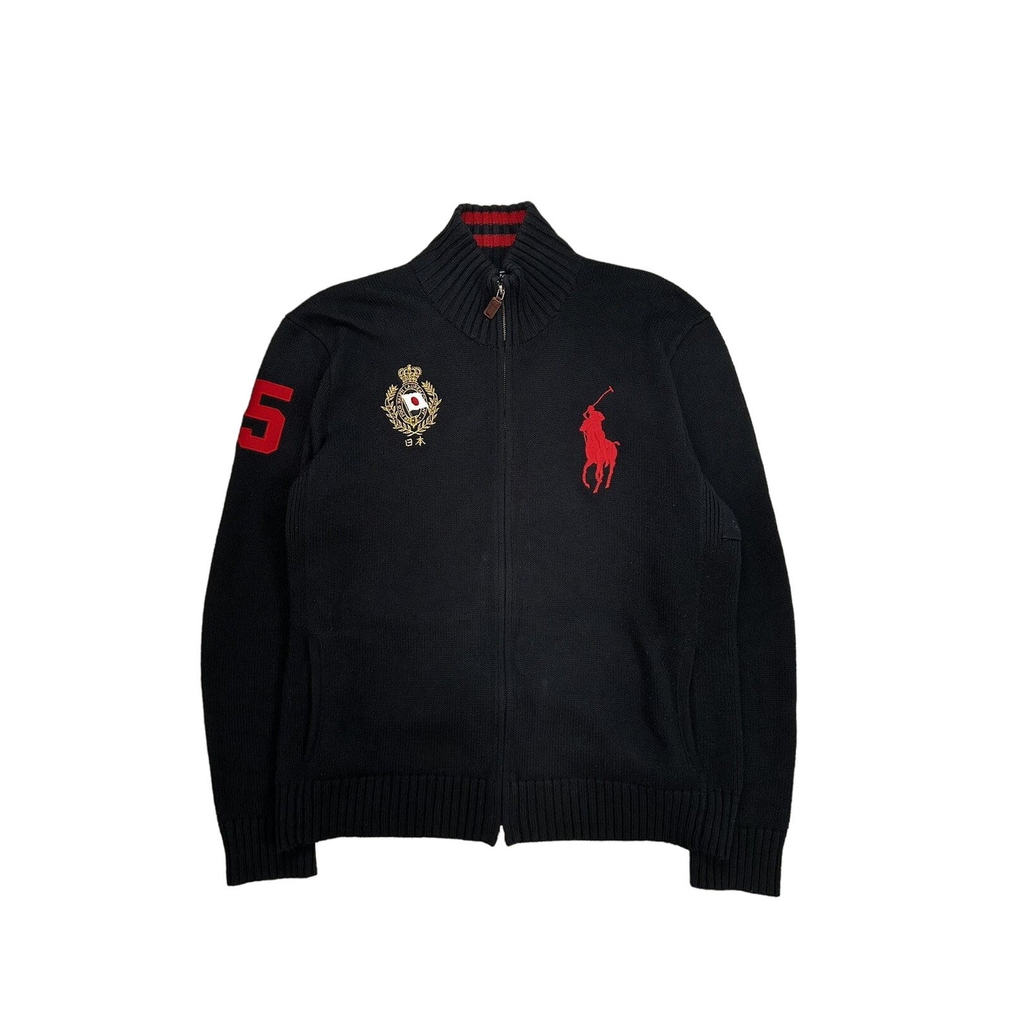 Chief Keef Polo Ralph Lauren zip sweater Tokyo big pony