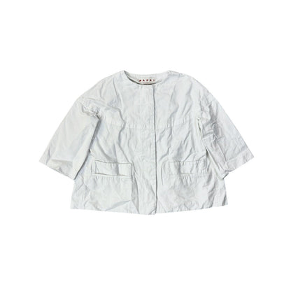 Marni jacket white boxy fit button up
