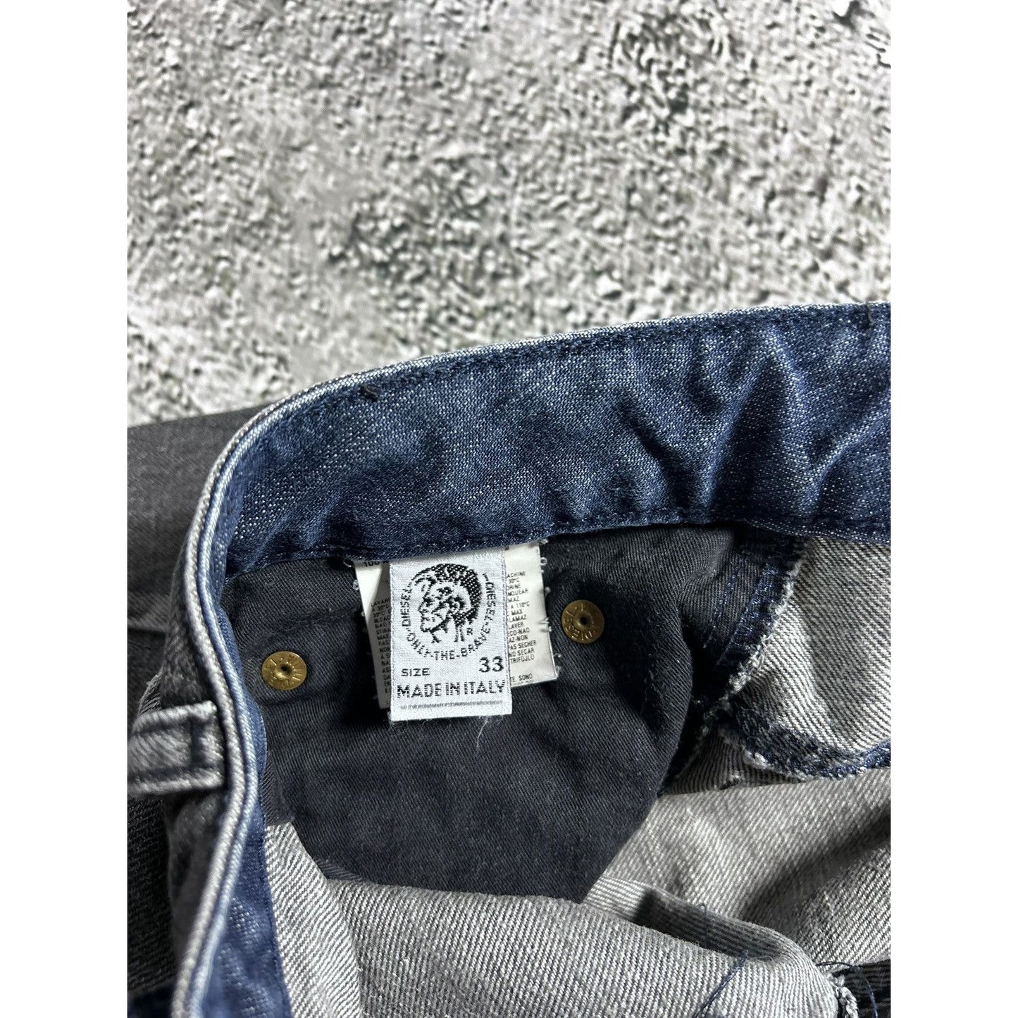 Diesel vintage pants Y2K jeans grey