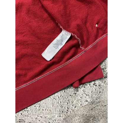 True Religion zip hoodie red big logo buddha horseshoe