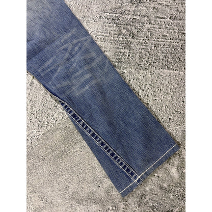 True Religion Joey jeans vintage denim pants flared blue