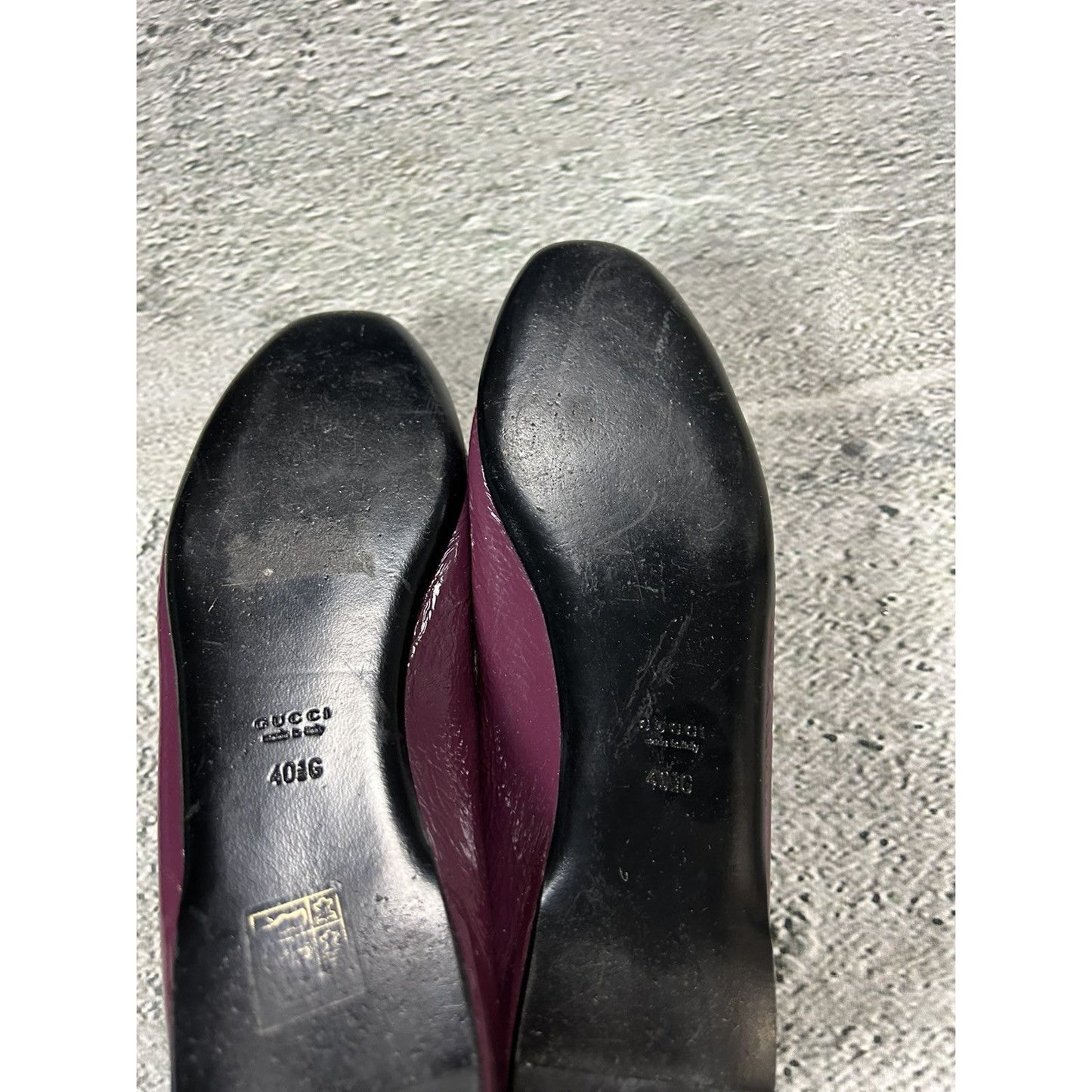 Gucci Ballerinas Purple
