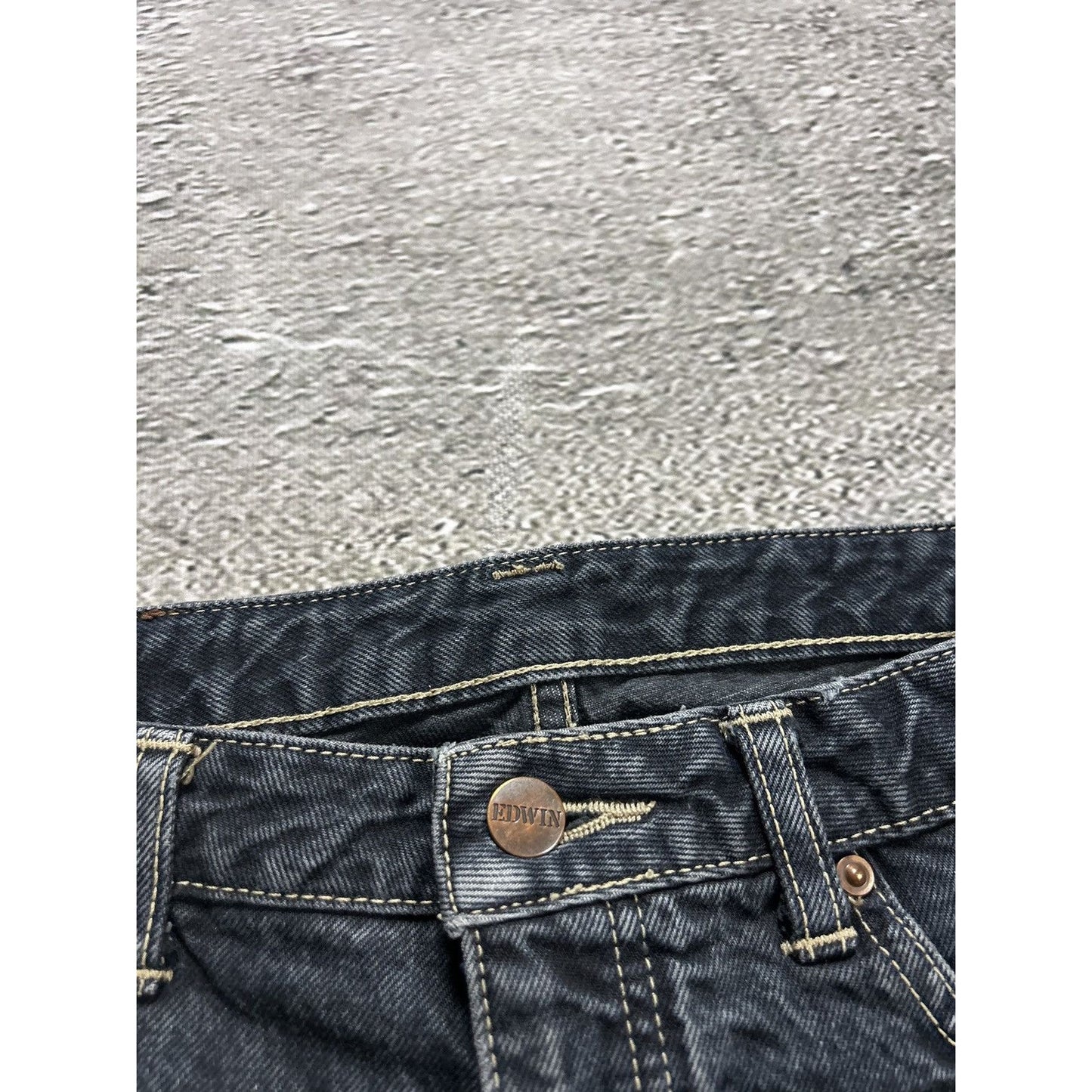 Edwin vintage Navy jeans Japanese denim Pants London slim