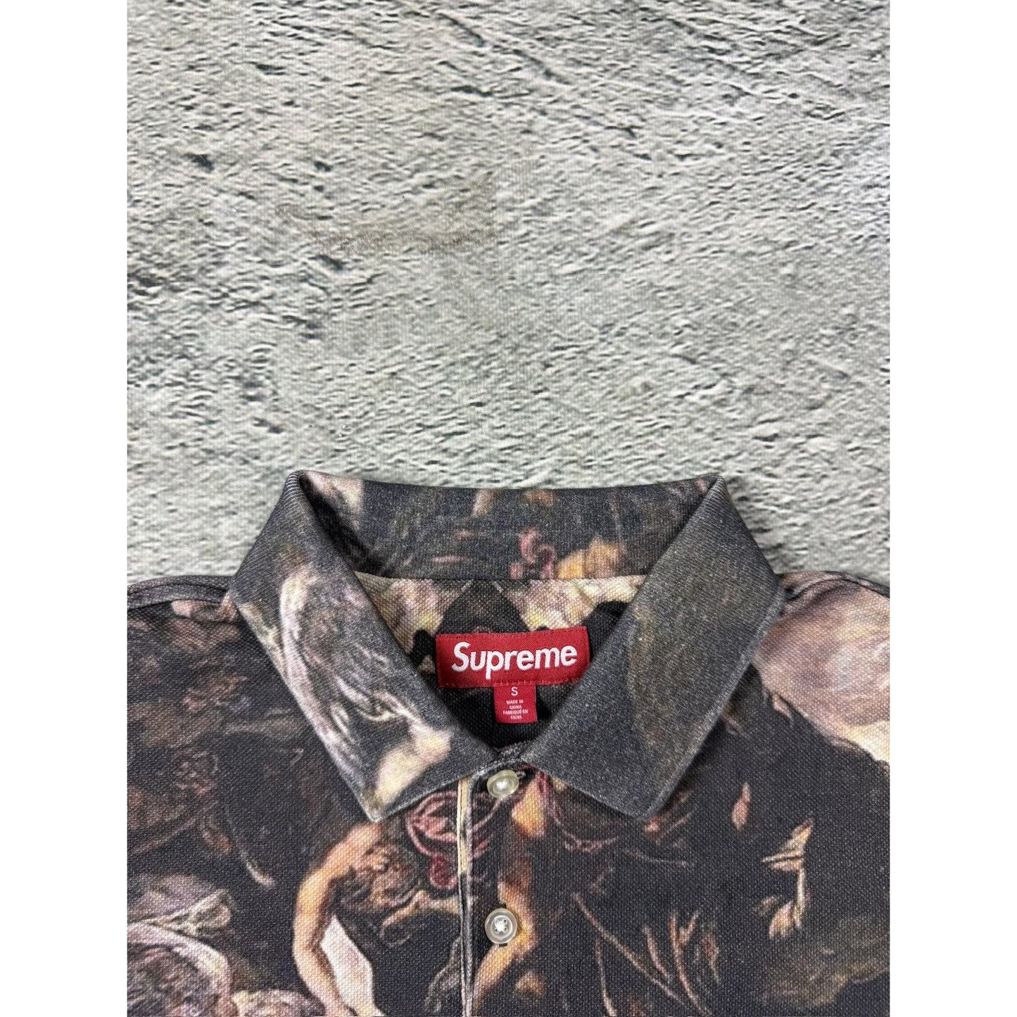 Supreme crucifixion polo tee FW26 T-shirt fullprint