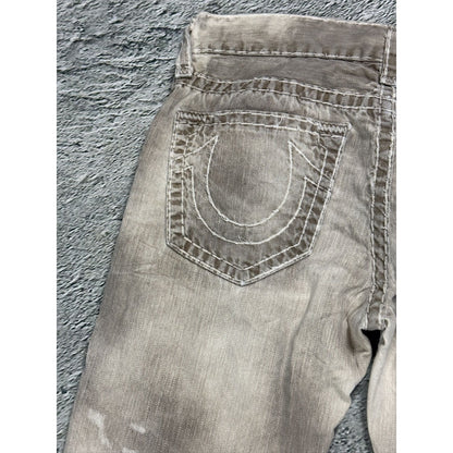 True Religion jeans vintage pants beige Geno super T