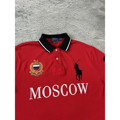 Chief Keef Polo Ralph Lauren Moscow vintage big pony red