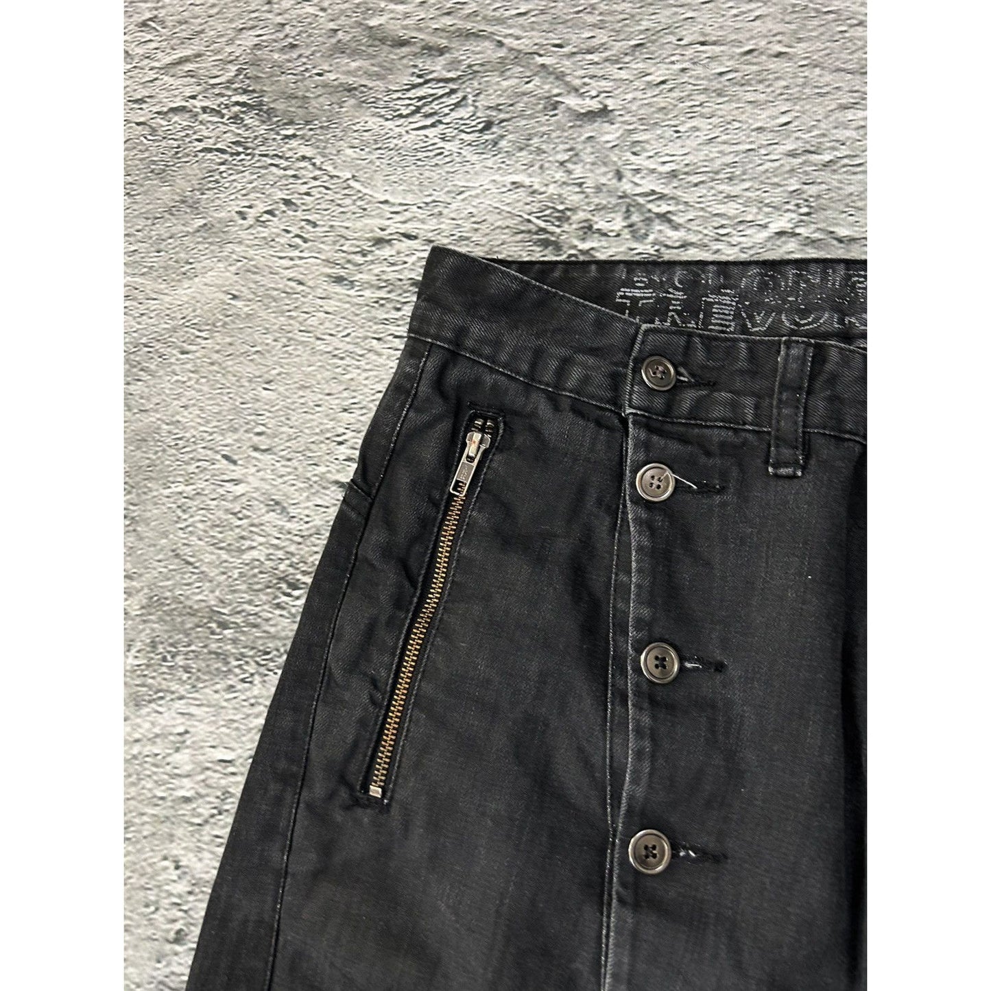 Bolongaro Trevor Black Jeans Avant-Garde