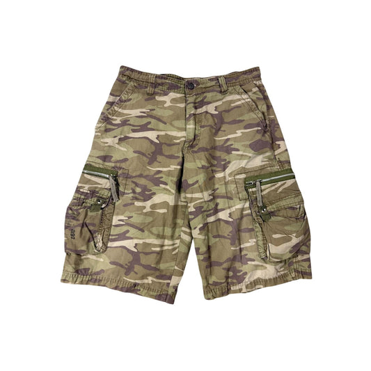 Abercrombie camo shorts jorts y2k