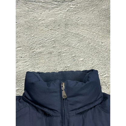 Nike vintage navy puffer vest small swoosh 2000s