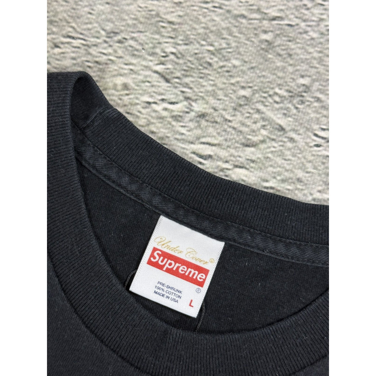 Supreme x Undercover Anatomy T-shirt FW16 black