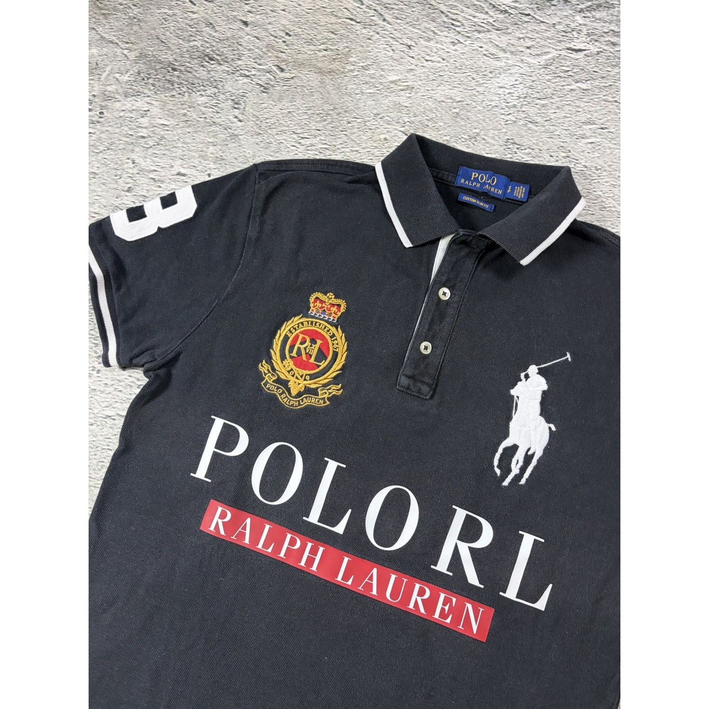 Chief Keef Polo Ralph Lauren t-shirt black glo gang