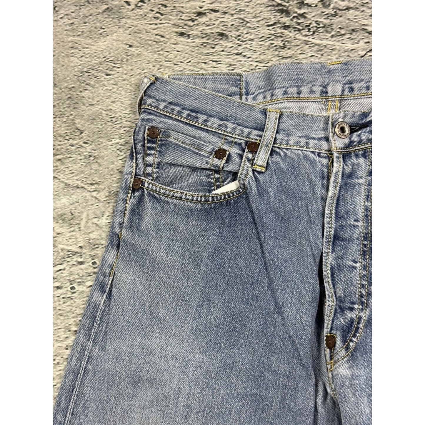 Evisu jeans tiger big logo gold selvedge denim Japan