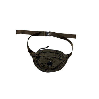 C.P. Company shoulder bag with lens khaki cargo pocket