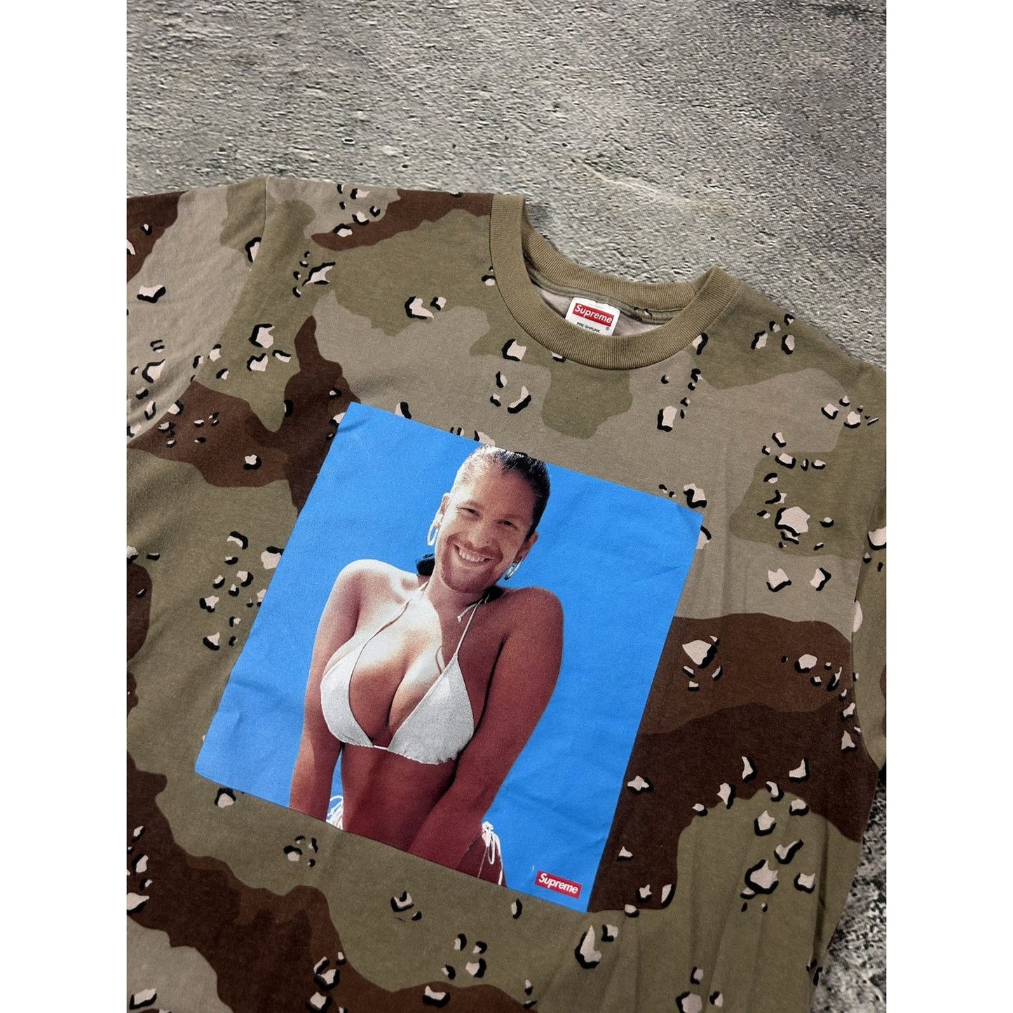 Supreme Aphex Twin windowlicker t-shirt Chip Camo SS25