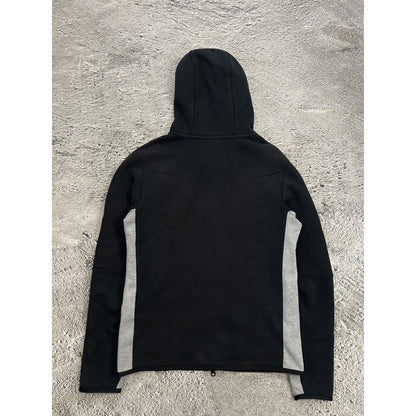 Nike tech fleece zip hoodie black grey