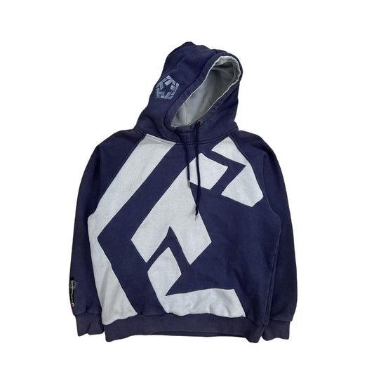 Tribal Y2K hoodie navy big logo USA streetwear