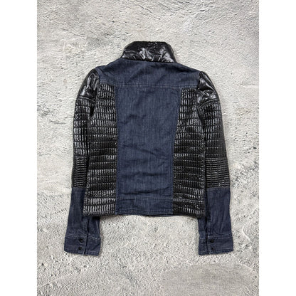 Miss Sixty denim puffer jacket y2k vintage