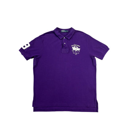 Chief Keef Polo Ralph Lauren vintage purple T-shirt Y2K