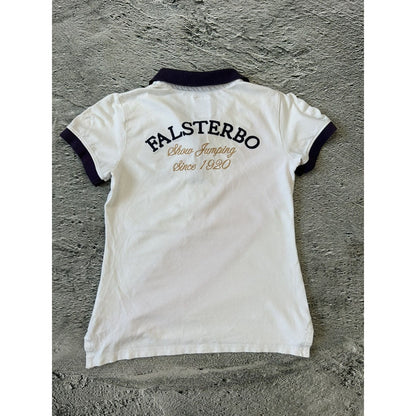 Chief Keef Polo white pink T-shirt Y2K Gina Tricot