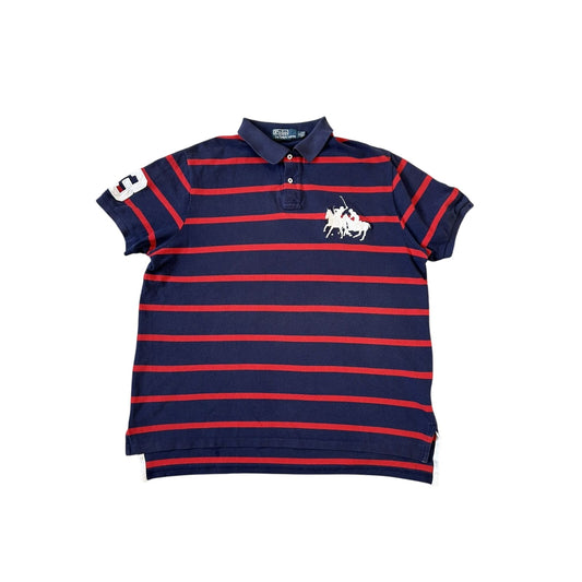 Chief Keef Polo Ralph Lauren navy red striped big pony