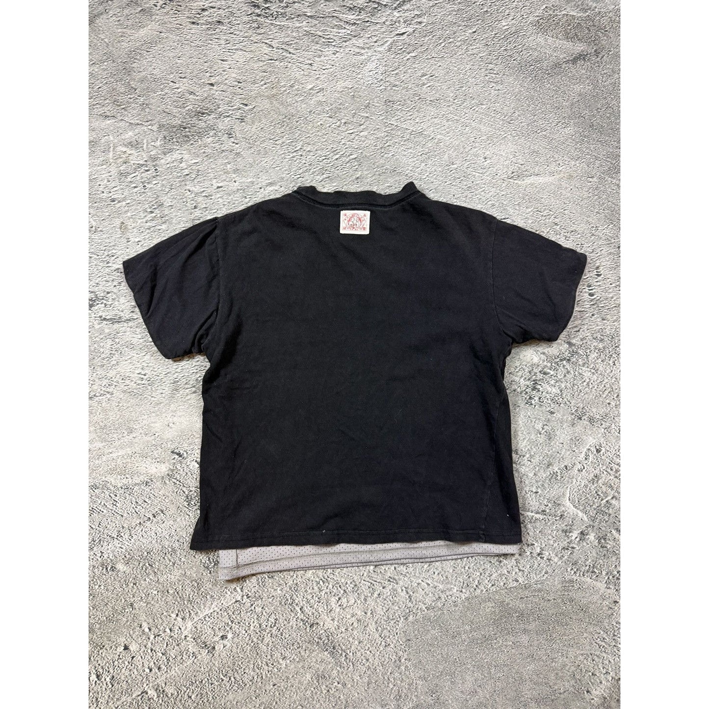 Evisu Reversible t-shirt black/gray big logo