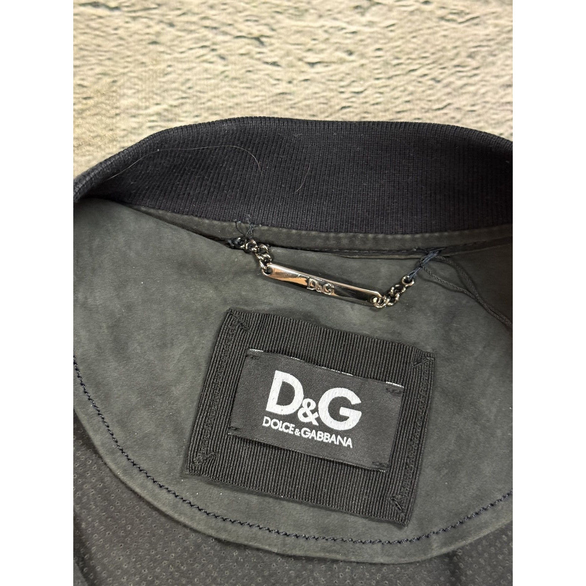 Dolce & Gabbana Vintage Goat Leather jacket perforated