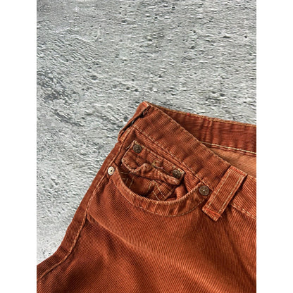 True Religion Joey jeans vintage cords corduroy pants flared