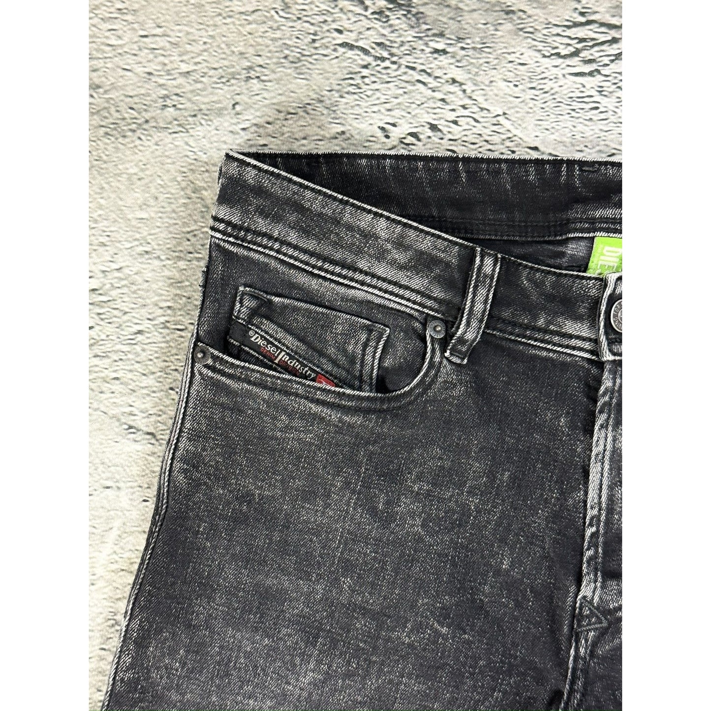 Diesel jeans skinny slim sleenker Y2K grey